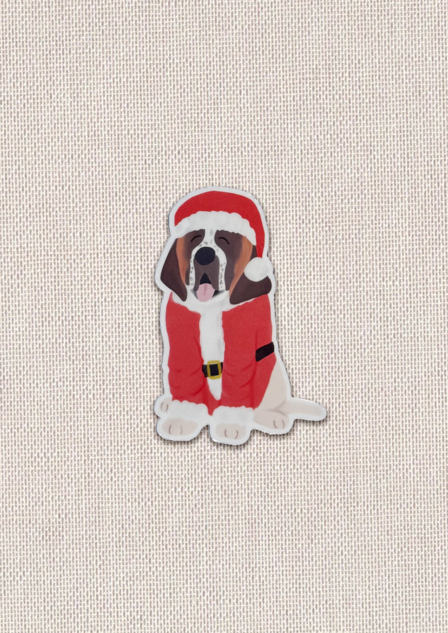 Santa Bernard Sticker