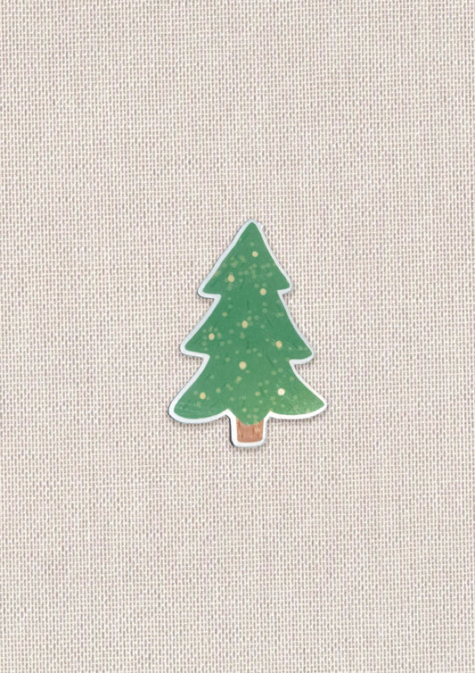 Classic Christmas Tree Sticker