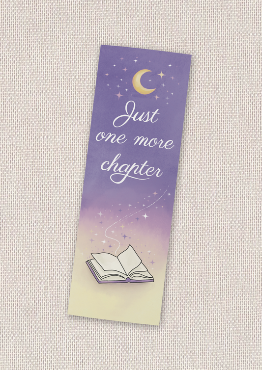 Just One More Chapter Bookmark
