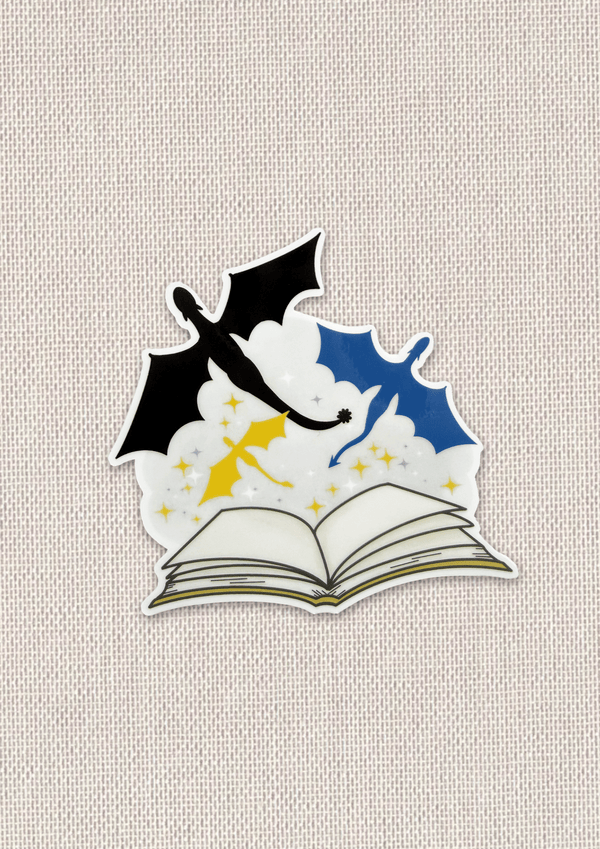 Where Stories Take Flight Sticker