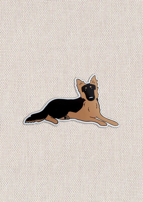 German Shepherd Sticker