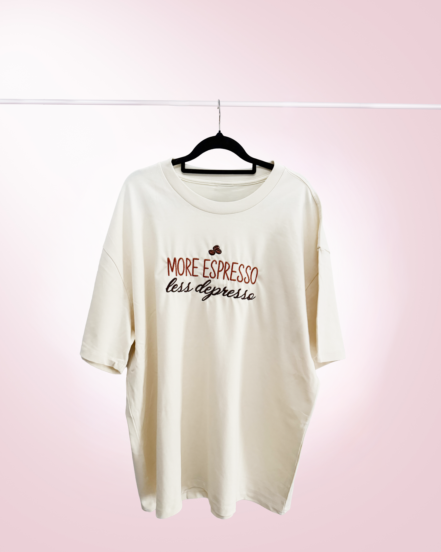 More Espresso Oversized Tee