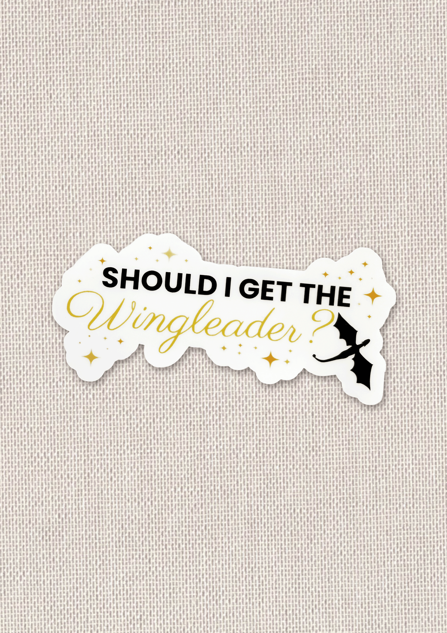 Bookish Intrusive Thoughts Sticker