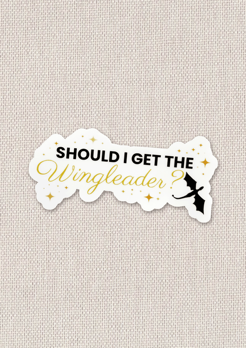 Bookish Intrusive Thoughts Sticker