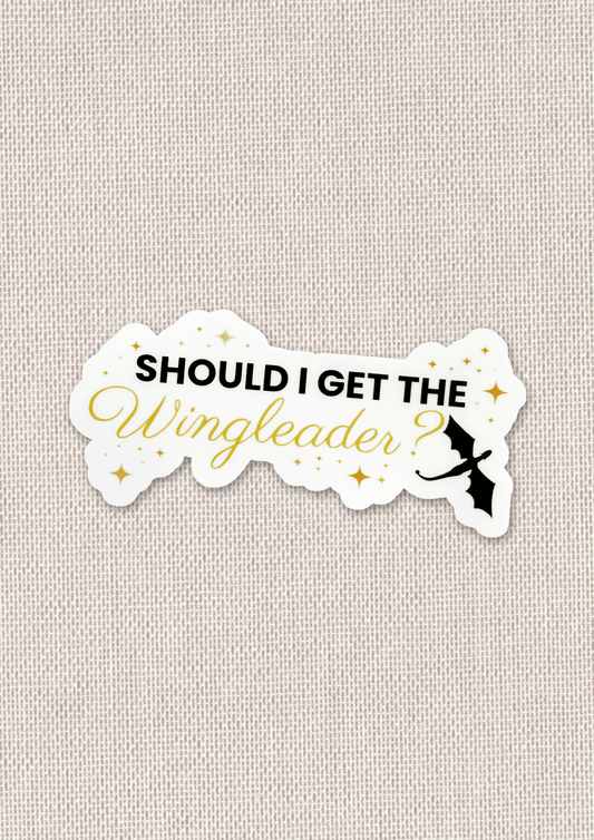 Bookish Intrusive Thoughts Sticker