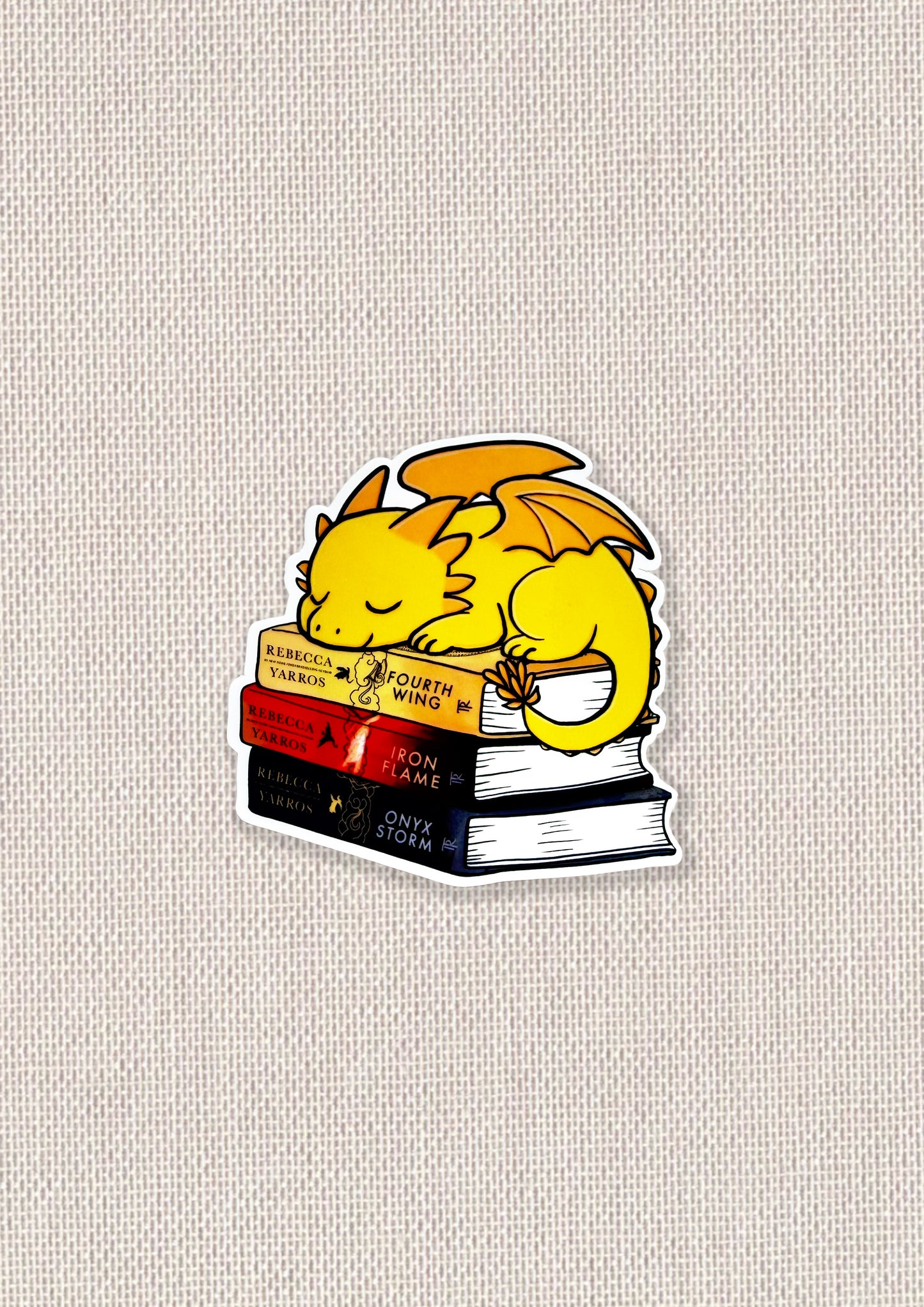 Sleeping Dragon Sticker